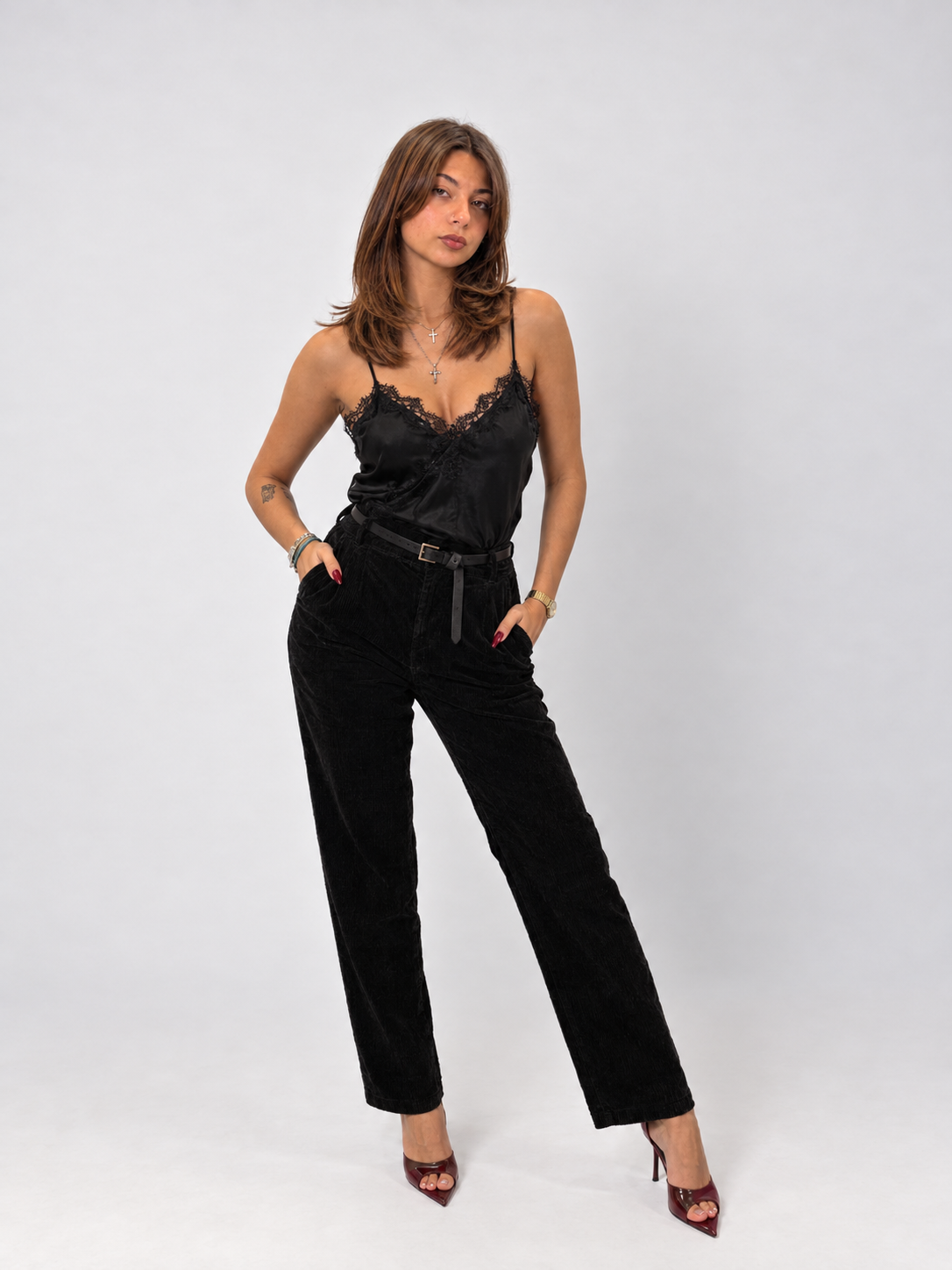 Pantalone Kelly Nero