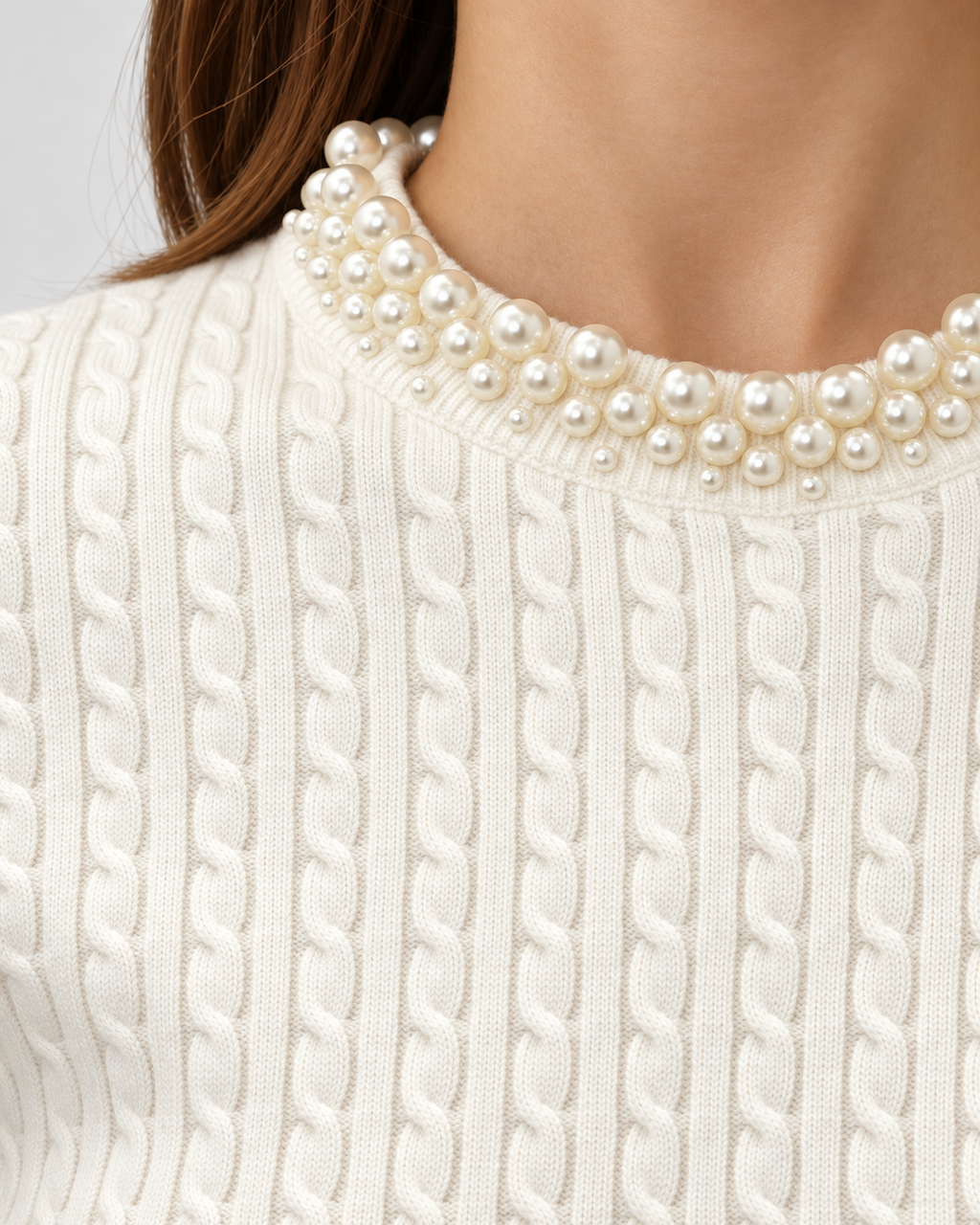 Maglia Amelie Panna