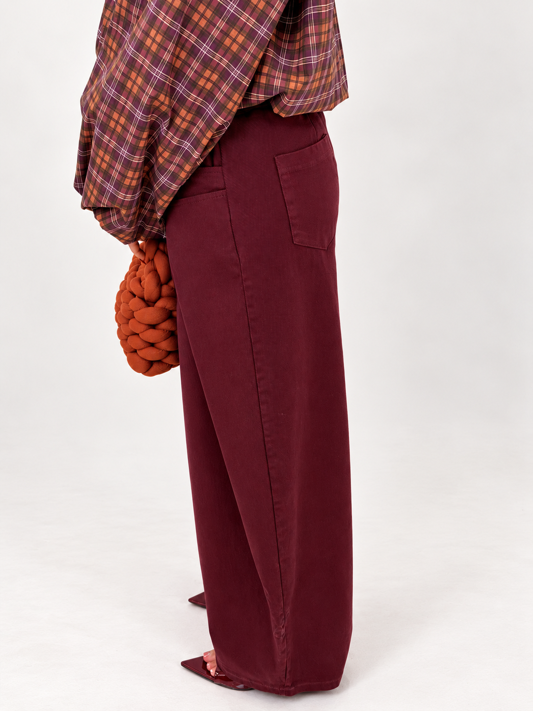 Pantalone Marlowe Borgogna