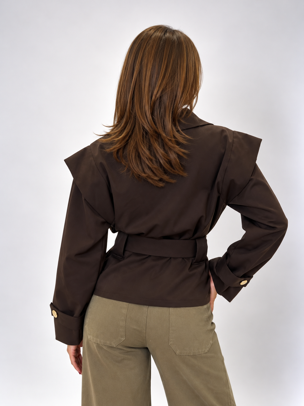 Trench Corto Altea Marrone