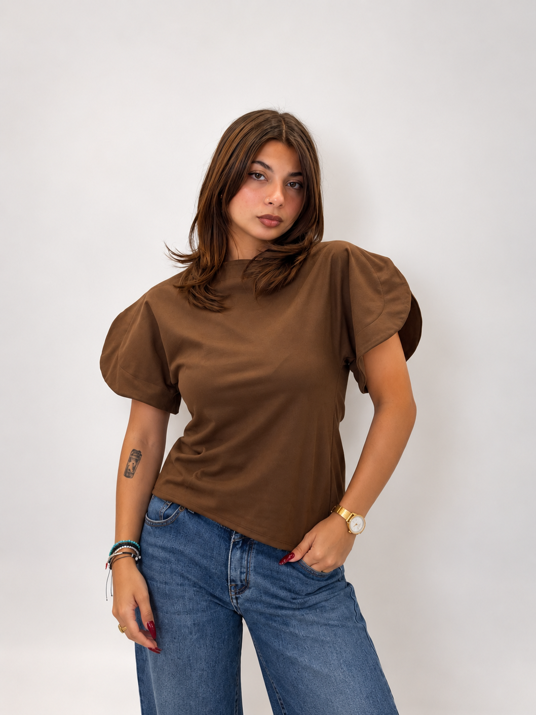 Maglia Camoscy Cammello
