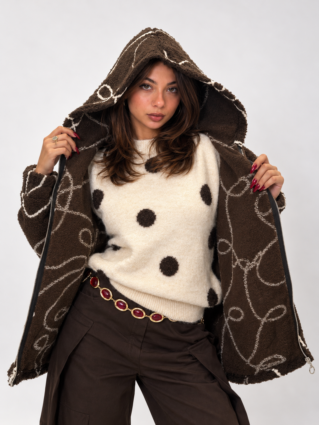Giacca Chloe con Cappuccio