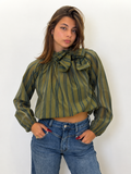 Camicia Line Verde