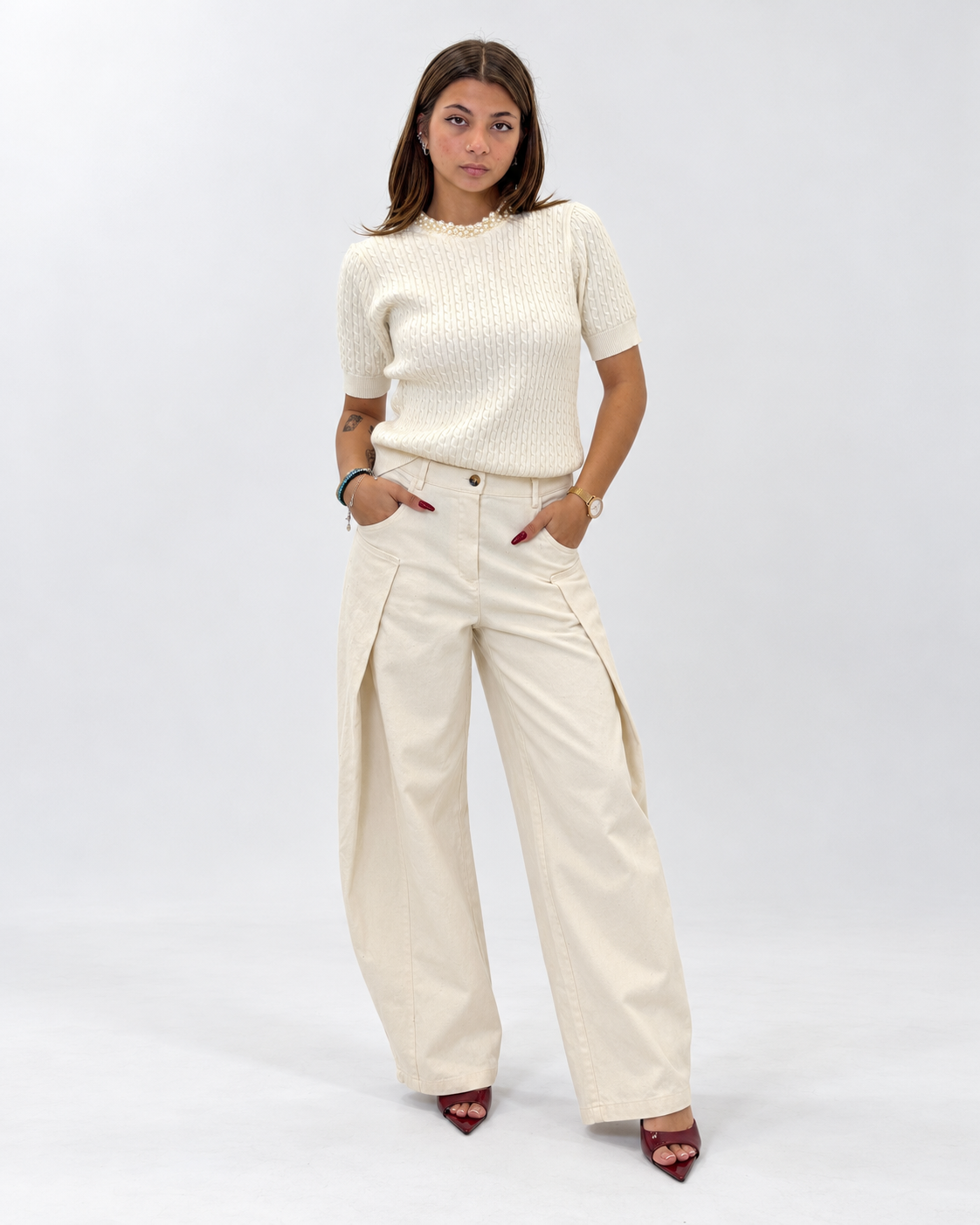 Pantalone Marlowe Burro