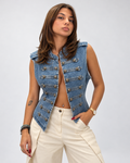 Gilet Diletta Denim