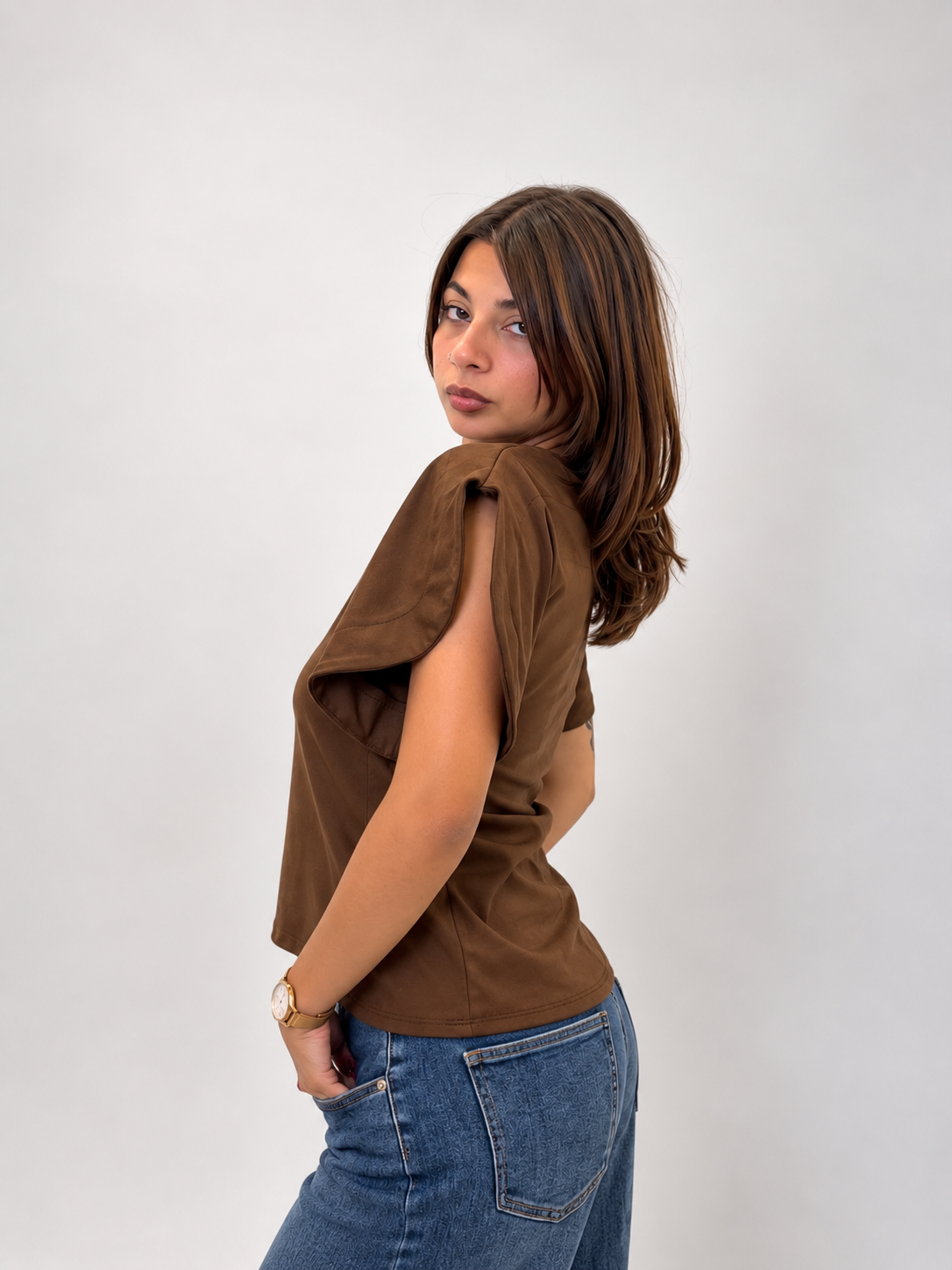 Maglia Camoscy Cammello
