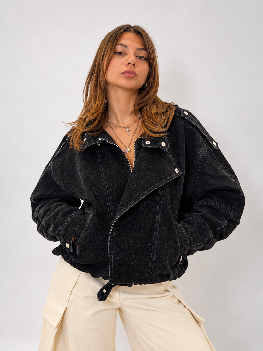 Giubbino Zoe Nero