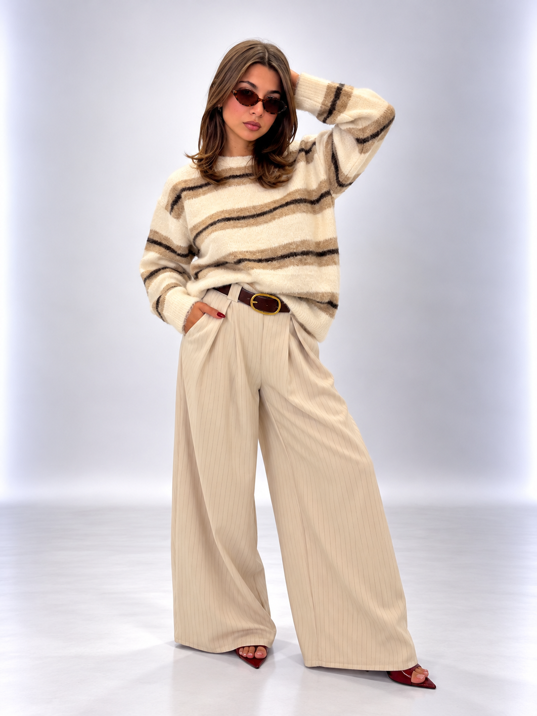 Pantalone Elettra Beige