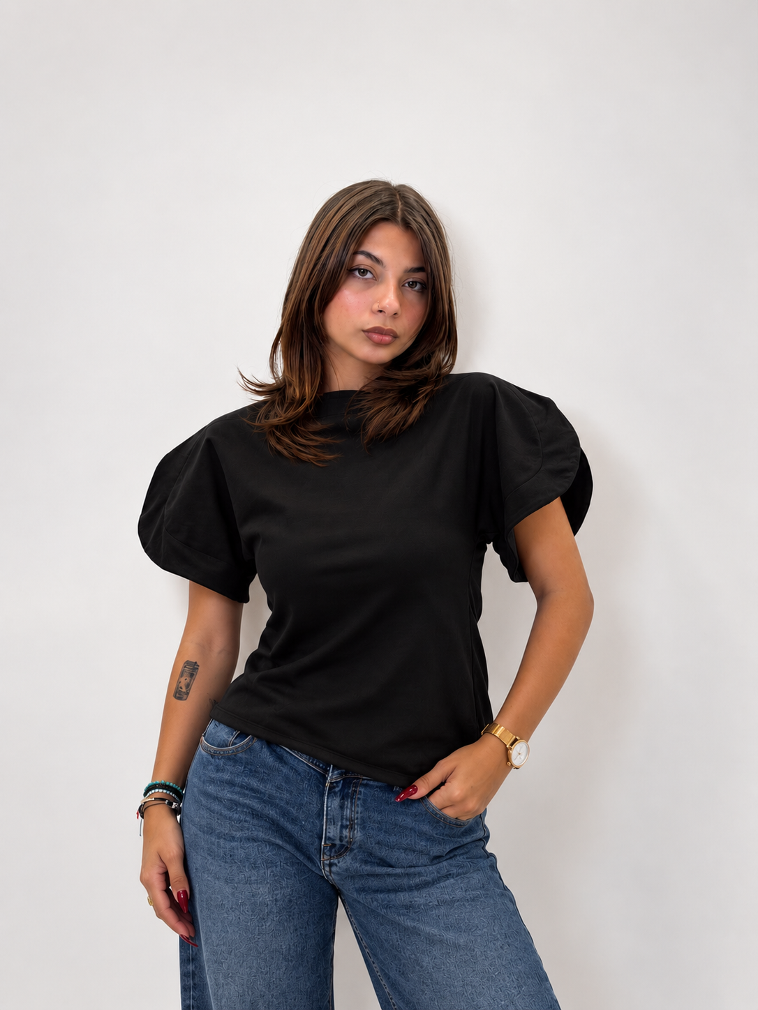 Maglia Camoscy Nera