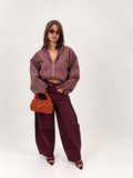 Pantalone Marlowe Borgogna